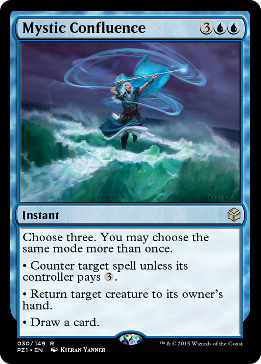 Mystic Confluence (PZ1-030) - Legendary Cube Prize Pack Foil