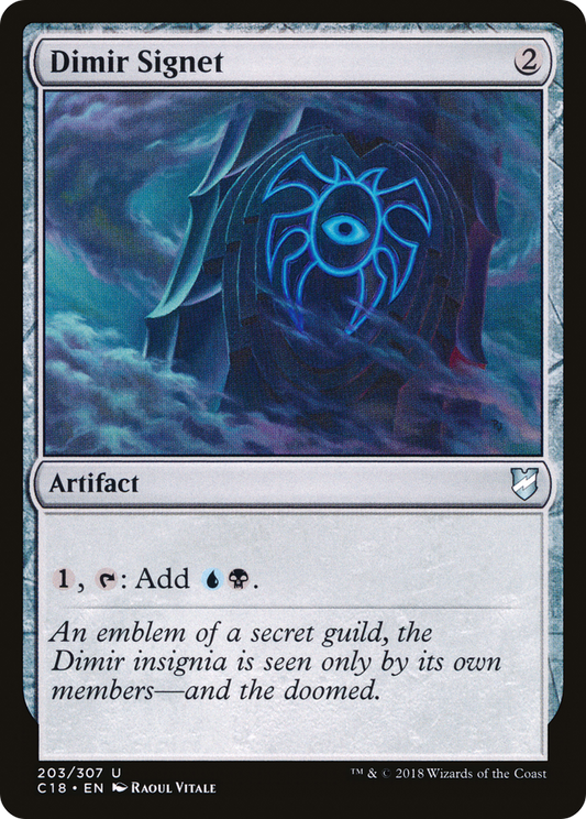 Dimir Signet [Commander 2018]