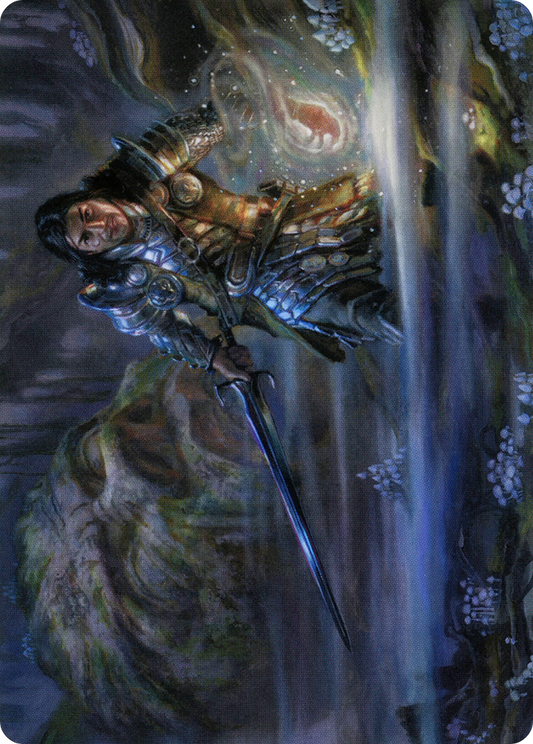 Carth the Lion // Carth the Lion (AMH2-047) - Modern Horizons 2 Art Series (Borderless) Foil
