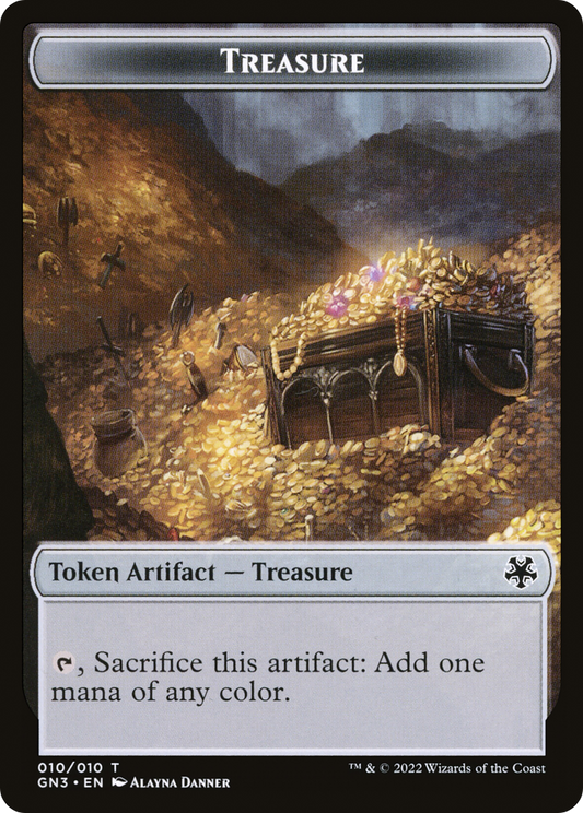 Treasure (TGN3-010) - Game Night: Free-for-All Tokens