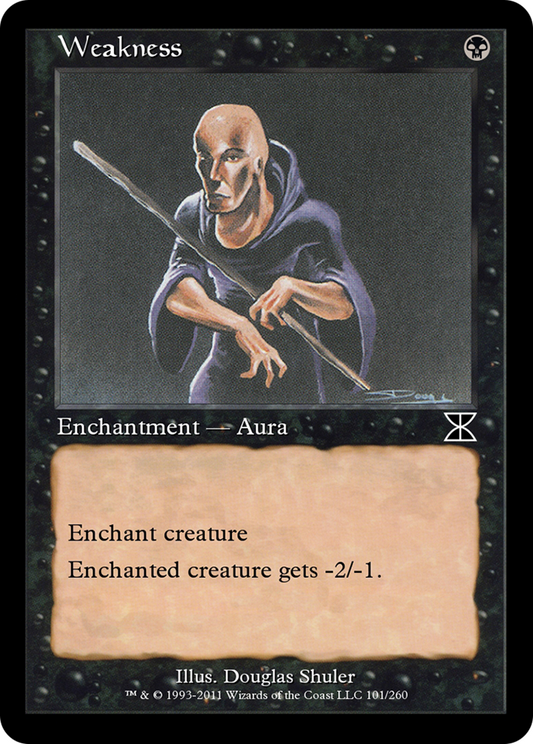 Weakness (ME4-101) - Masters Edition IV Foil