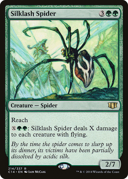 Silklash Spider (C14-214) - Commander 2014