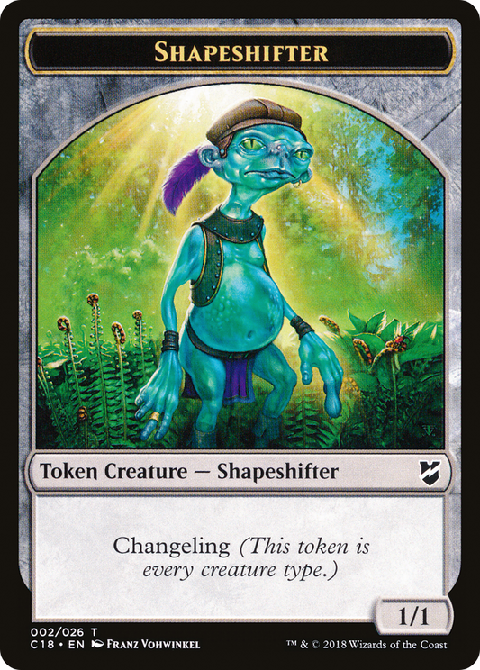 Shapeshifter (TC18-002) - Commander 2018 Tokens
