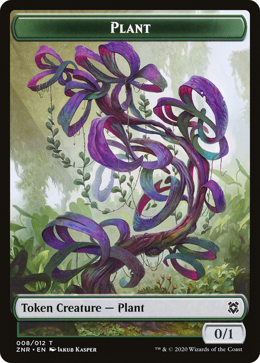 Plant (TZNR-008) - Zendikar Rising Tokens