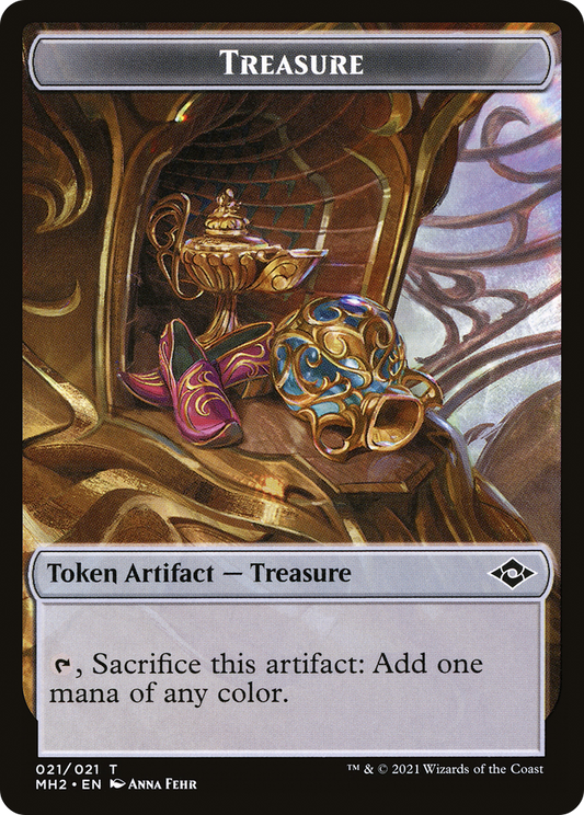 Treasure (TMH2-021) - Modern Horizons 2 Tokens Foil