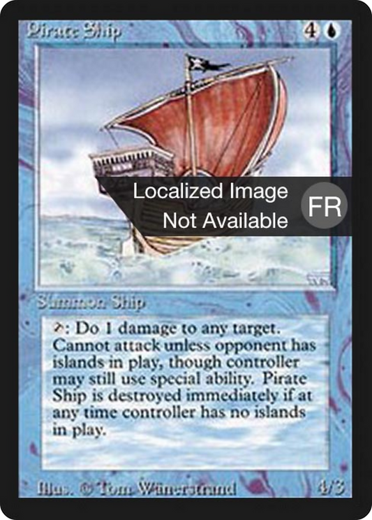 Pirate Ship (FBB-) - Foreign Black Border