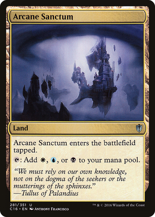 Arcane Sanctum [Commander 2016]