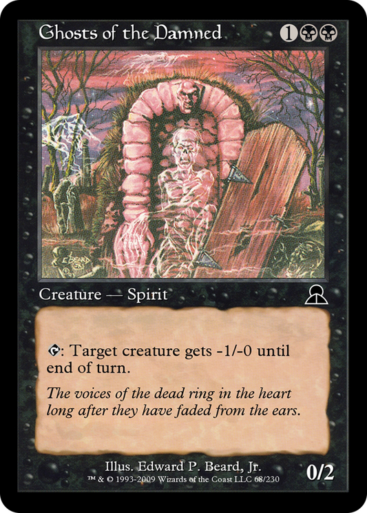 Ghosts of the Damned (ME3-068) - Masters Edition III Foil