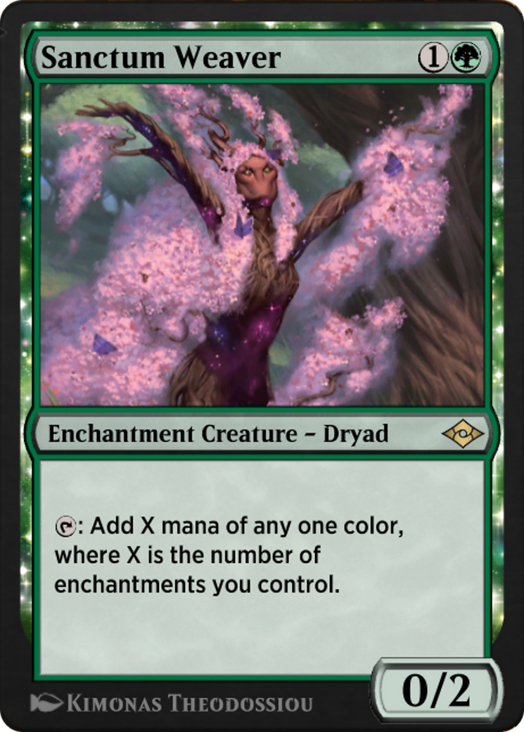 Sanctum Weaver (J21-627) - Jumpstart: Historic Horizons: (enchantment)