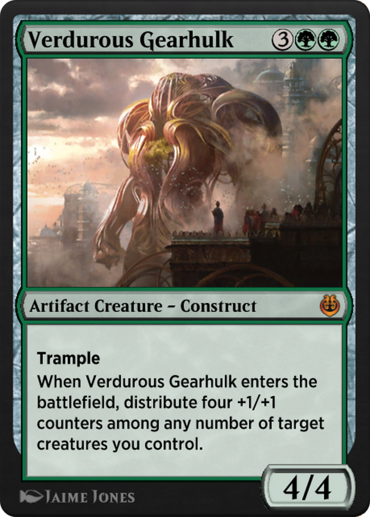 Verdurous Gearhulk (KLR-185) - Kaladesh Remastered