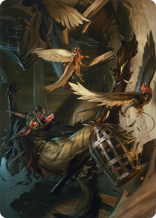 Wing Shredder // Wing Shredder (AMID-055) - Midnight Hunt Art Series (Borderless)