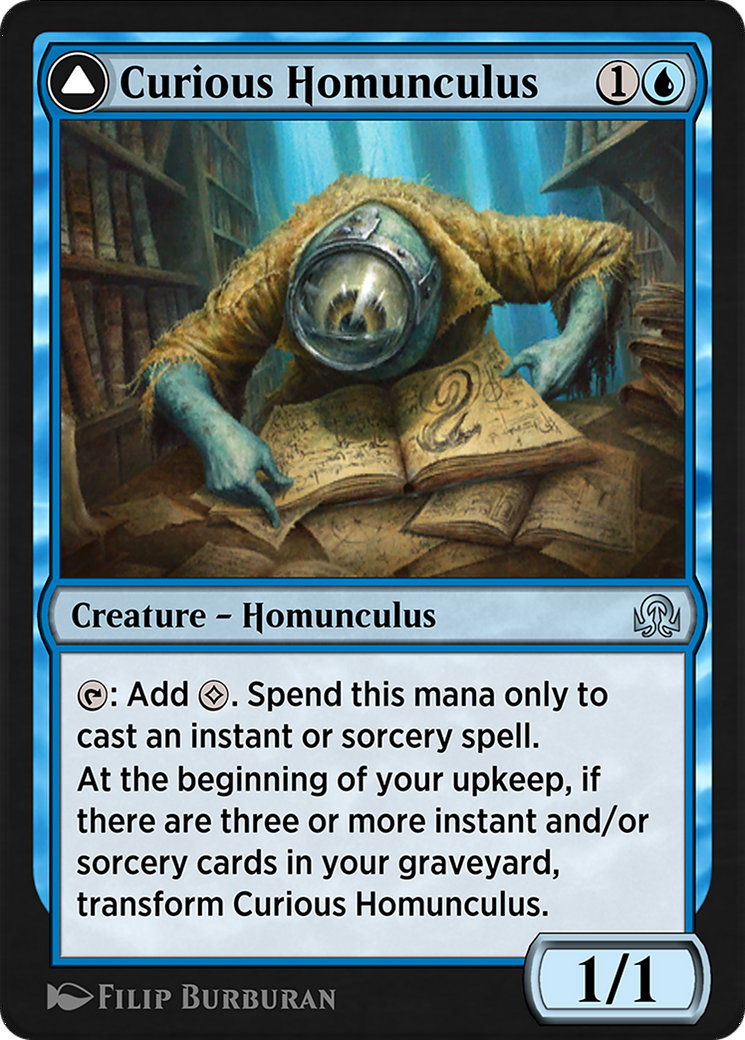 Curious Homunculus // Voracious Reader (SIR-058) - Shadows over Innistrad Remastered