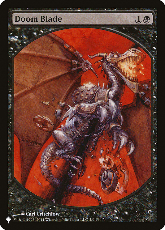 Doom Blade (LIST-9-MAR) - The List