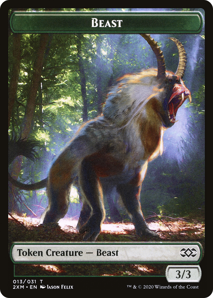 Beast (T2XM-013) - Double Masters Tokens