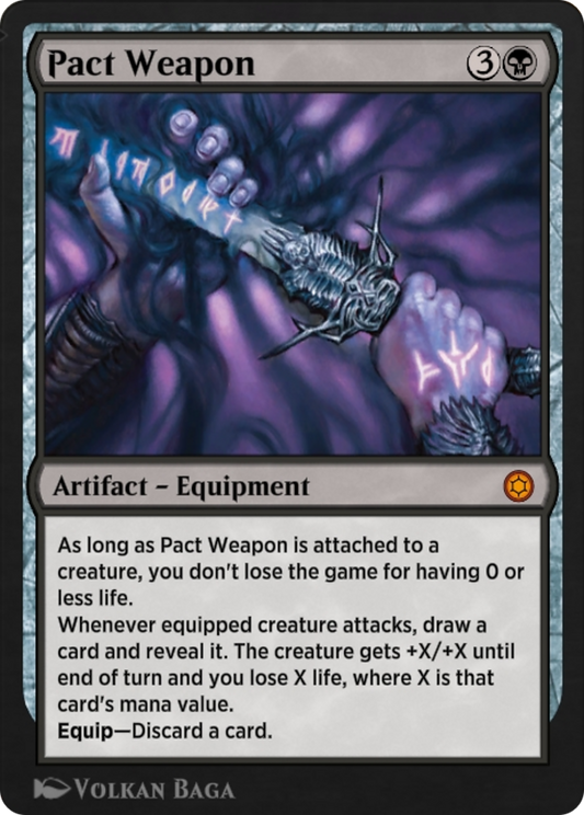 Pact Weapon (HBG-165) - Alchemy Horizons: Baldur's Gate
