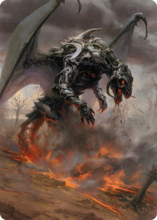Scion of Draco // Scion of Draco (AMH2-062) - Modern Horizons 2 Art Series (Borderless) Foil