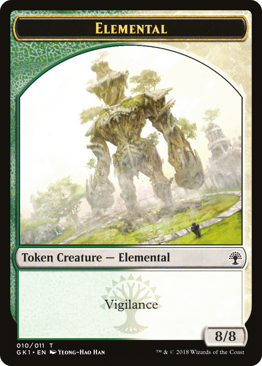 Elemental // Centaur (GR1-010) - GRN Guild Kit Tokens