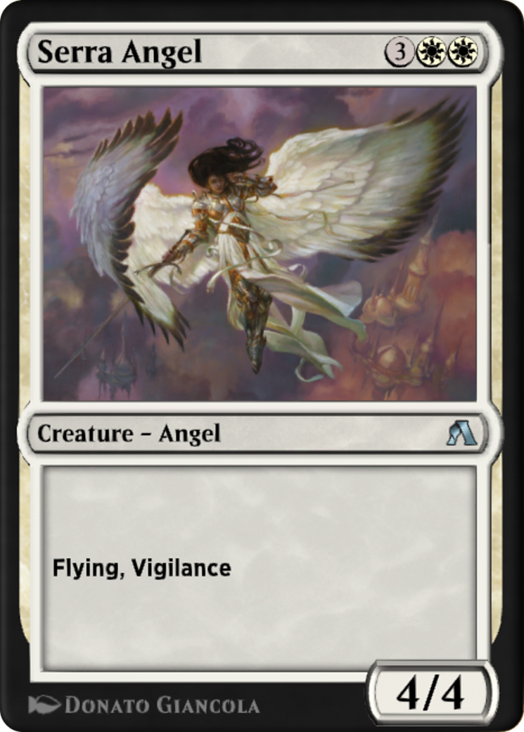 Serra Angel (OANA-009) - Arena New Player Experience Cards