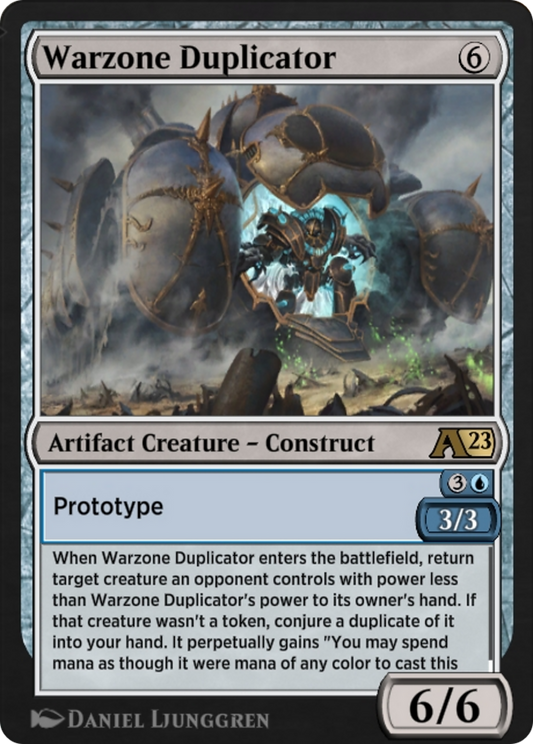 Warzone Duplicator (YBRO-030) - Alchemy: The Brothers' War