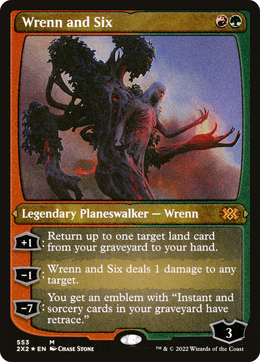 Wrenn and Six (Foil Etched) [Double Masters 2022]