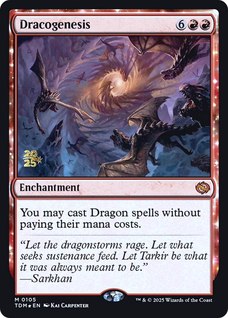 Dracogenesis [Tarkir: Dragonstorm Prerelease Promos]
