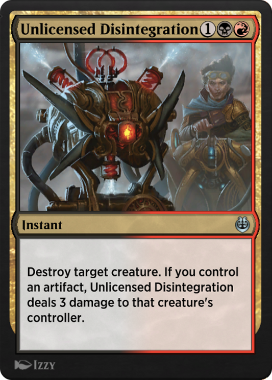 Unlicensed Disintegration (KLR-211) - Kaladesh Remastered