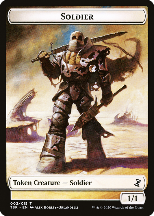 Soldier (TTSR-002) - Time Spiral Remastered Tokens