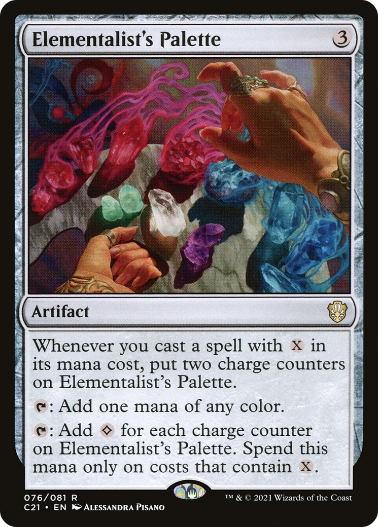 Elementalist's Palette [Commander 2021]