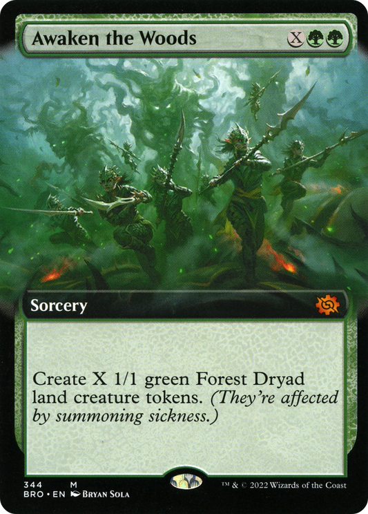 Awaken the Woods (Extended Art) [The Brothers' War]