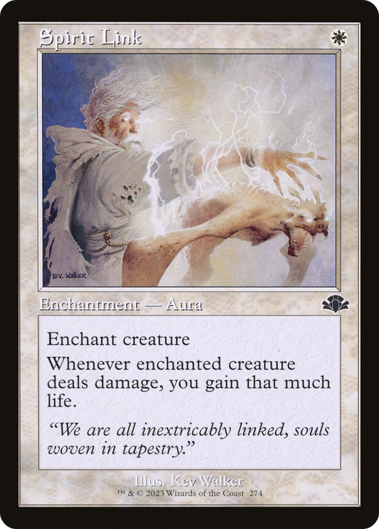 Spirit Link (Retro Frame) (DMR-274) - Dominaria Remastered