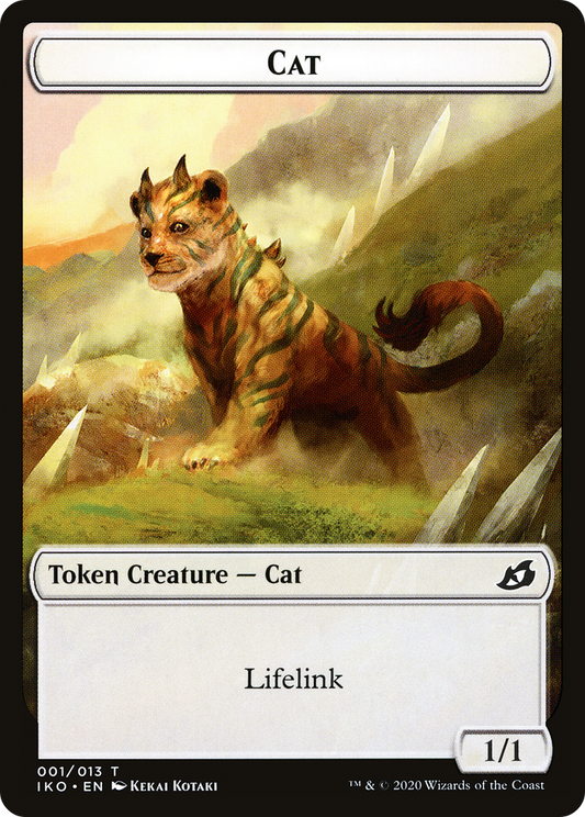 Cat (TIKO-001) - Ikoria: Lair of Behemoths Tokens