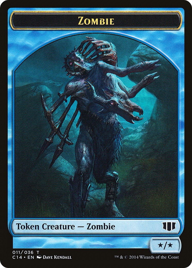 Zombie (TC14-011) - Commander 2014 Tokens