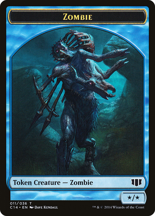 Zombie (TC14-011) - Commander 2014 Tokens