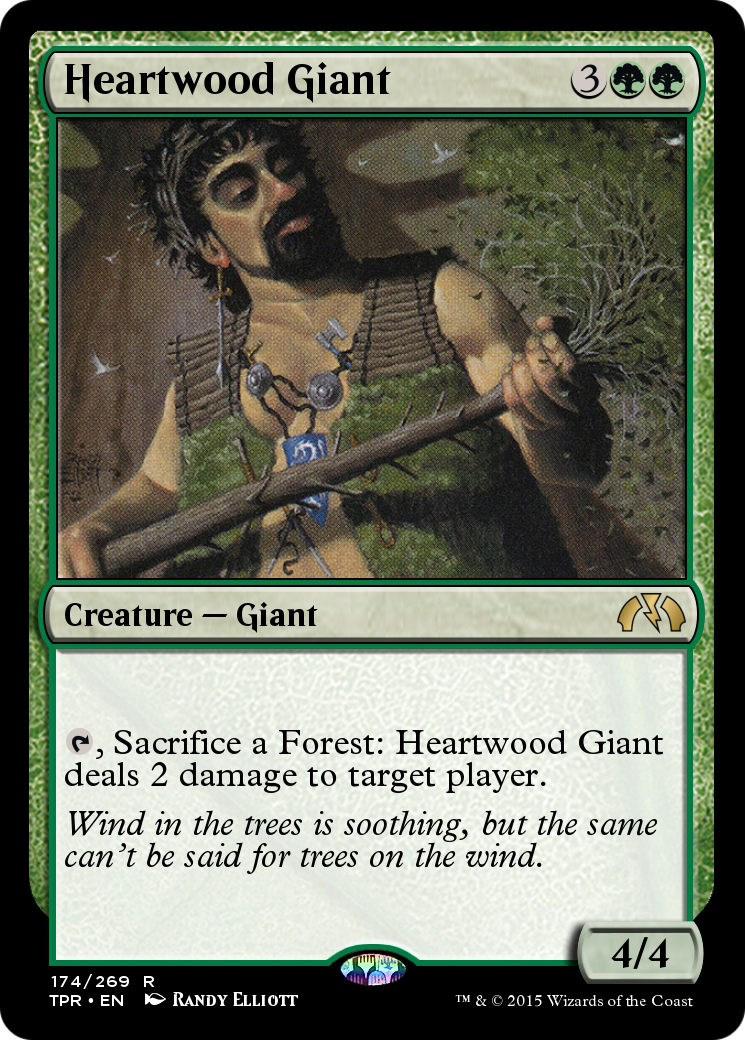 Heartwood Giant (TPR-174) - Tempest Remastered Foil