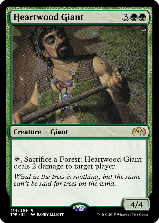 Heartwood Giant (TPR-174) - Tempest Remastered Foil
