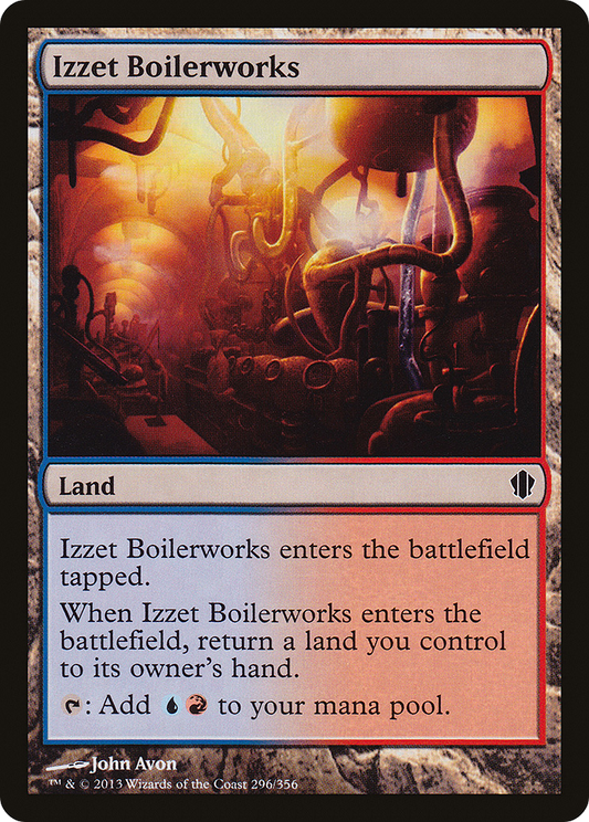 Izzet Boilerworks [Commander 2013]