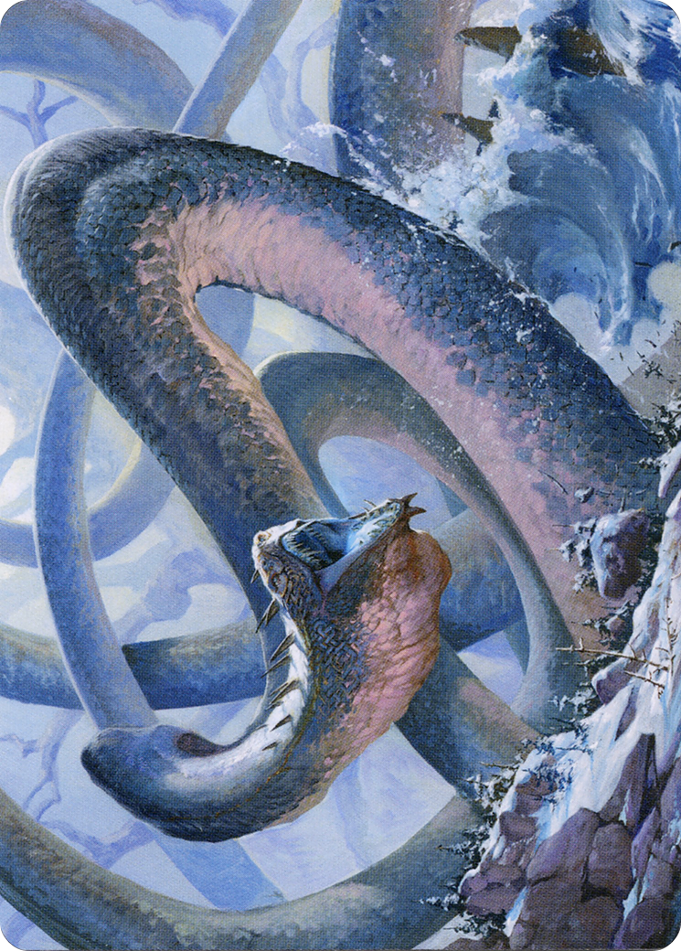 Koma, Cosmos Serpent // Koma, Cosmos Serpent (ASKHM-060) - Art Series: Kaldheim (Borderless)