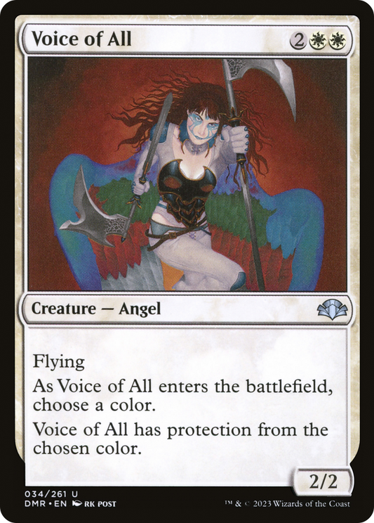 Voice of All (DMR-034) - Dominaria Remastered Foil
