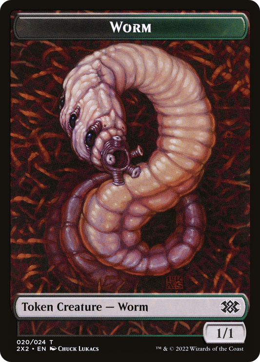 Worm (T2X2-020) - Double Masters 2022 Tokens