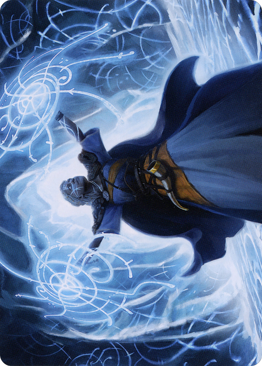 Frost Augur // Frost Augur (ASKHM-014) - Art Series: Kaldheim (Borderless) Foil