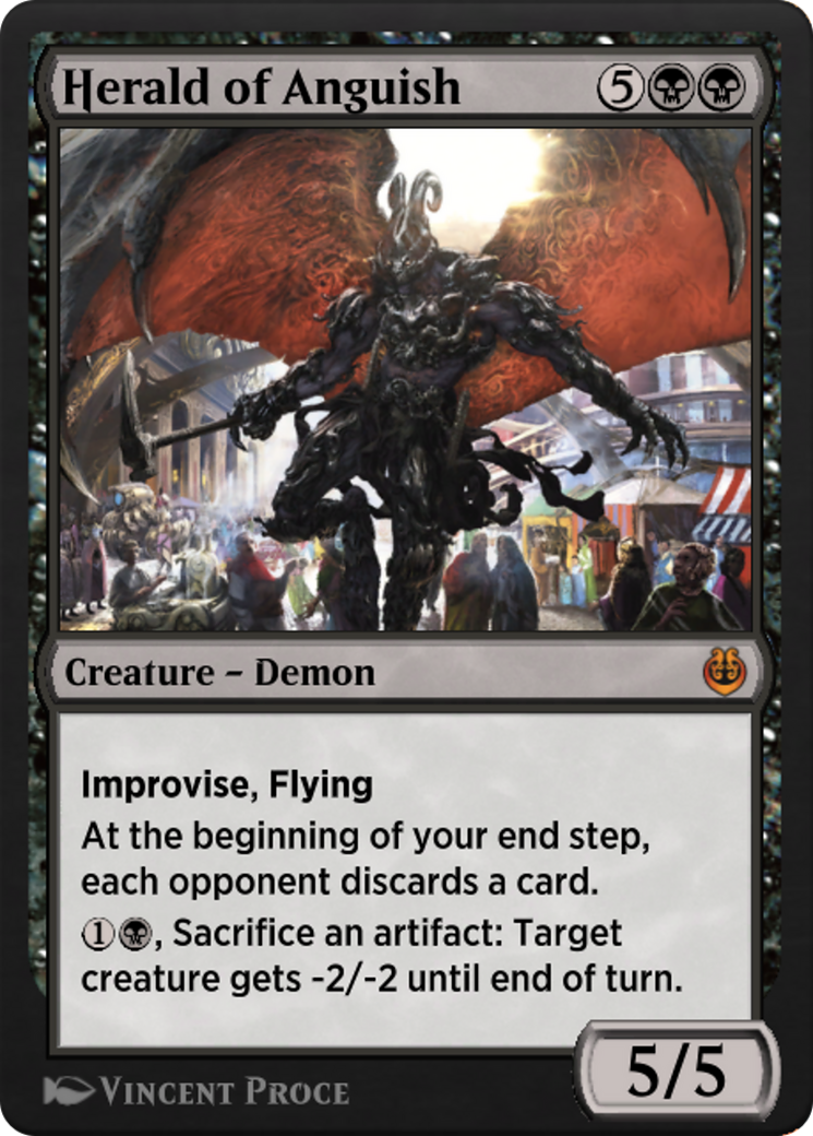 Herald of Anguish (KLR-094) - Kaladesh Remastered