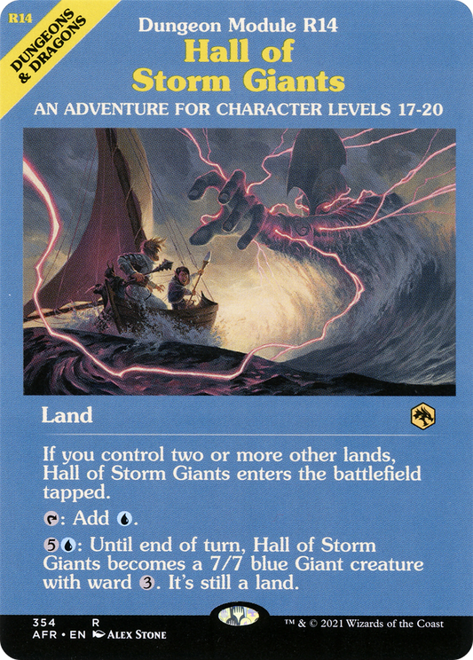 Hall of Storm Giants (Dungeon Module) [Dungeons & Dragons: Adventures in the Forgotten Realms]