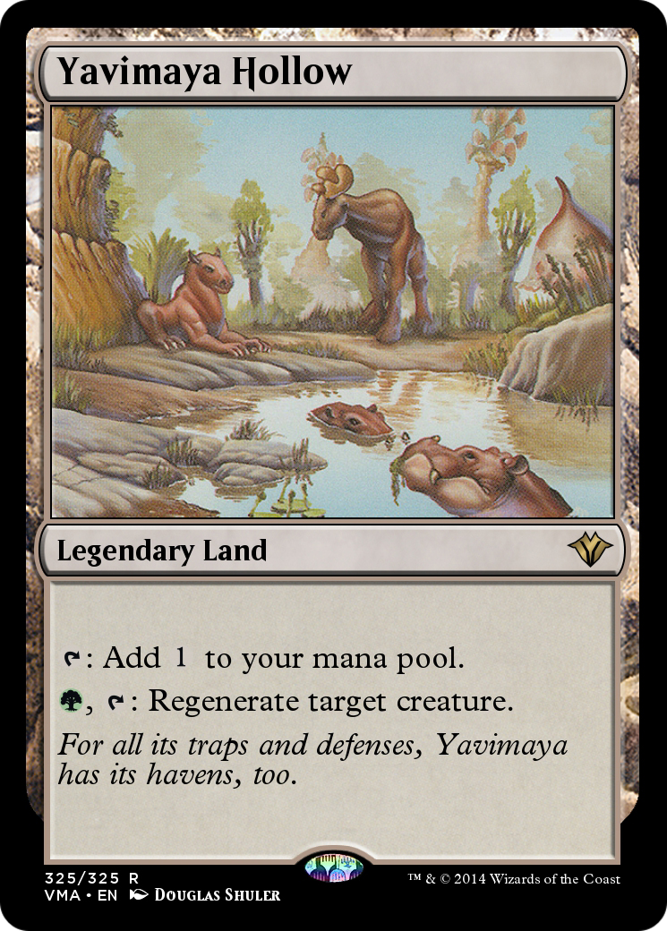Yavimaya Hollow (VMA-325) - Vintage Masters