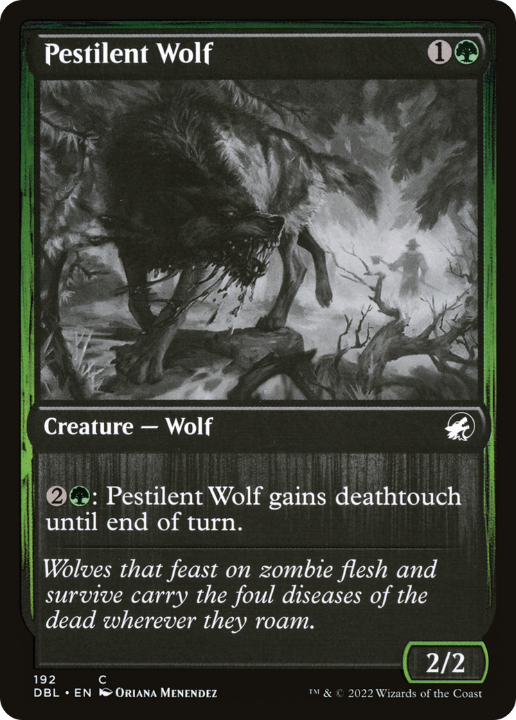 Pestilent Wolf [Innistrad: Double Feature]