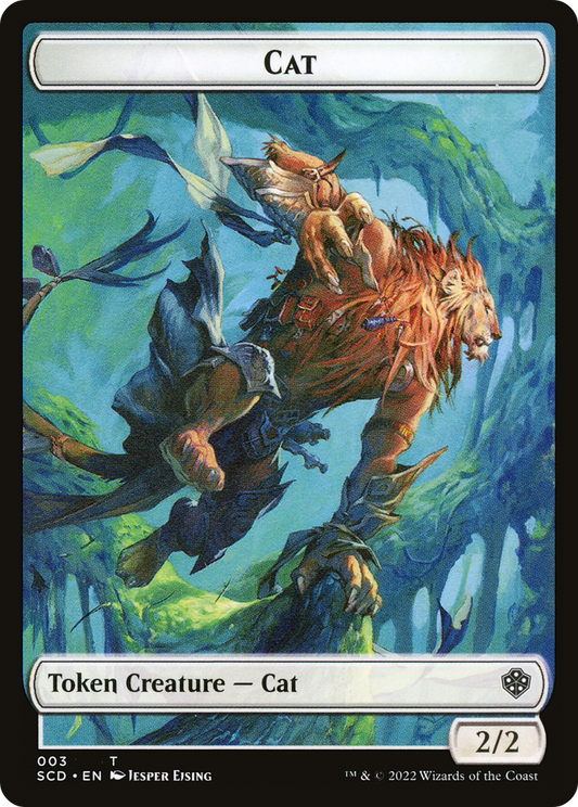 Cat (TSCD-003) - Starter Commander Deck Tokens Foil