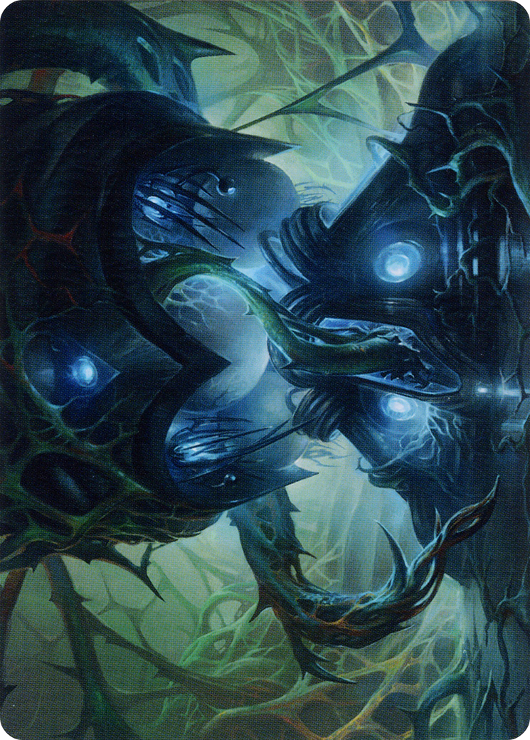 Expand the Sphere // Expand the Sphere (AONE-038) - Phyrexia: All Will Be One Art Series (Borderless)