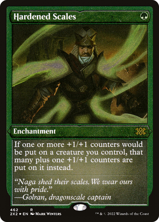 Hardened Scales (Foil Etched) [Double Masters 2022]