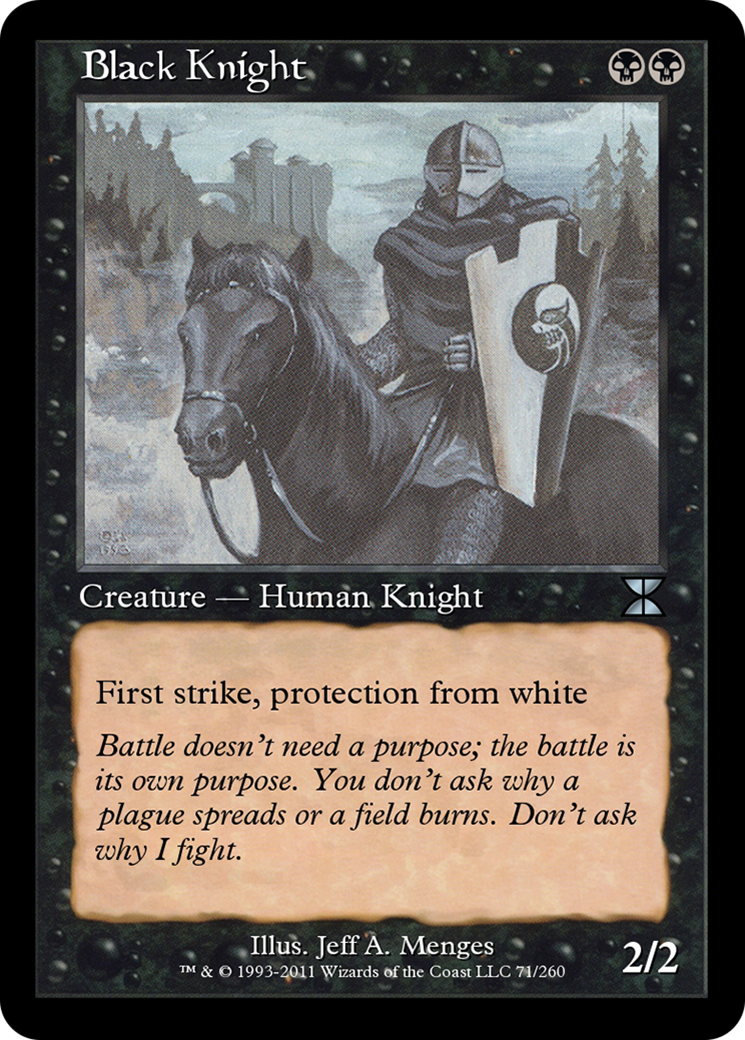 Black Knight (ME4-071) - Masters Edition IV