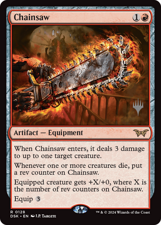 Chainsaw (Promo Pack) [Duskmourn: House of Horror Promos]