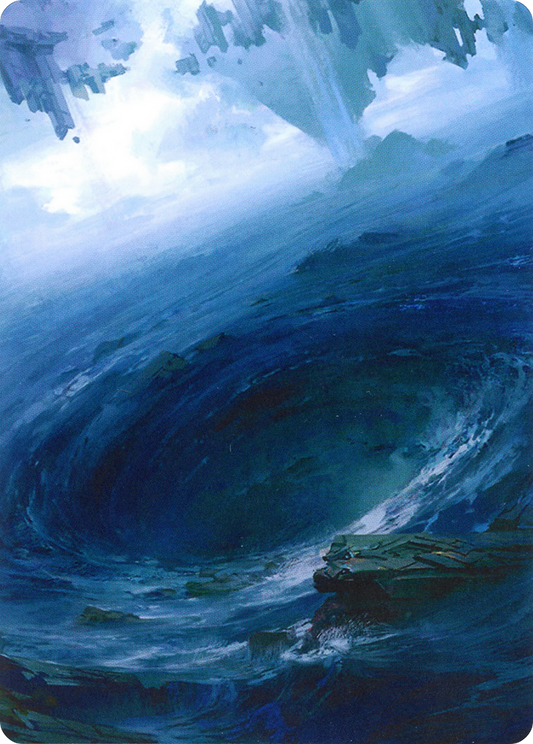 Island // Island (AZNR-012) - Zendikar Rising Art Series (Borderless)